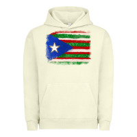 Pigment Pistachio Mexico and Puerto Rico Flag Urban Hoodie - texasbilliewilder