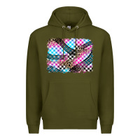 Army Green race background Premium Hoodie - Zillion Design Studio