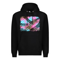 Black race background Premium Hoodie - Zillion Design Studio