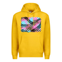 Lemon race background Premium Hoodie - Zillion Design Studio