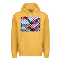 Mustard race background Premium Hoodie - Zillion Design Studio