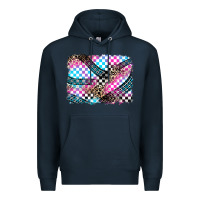Navy race background Premium Hoodie - Zillion Design Studio