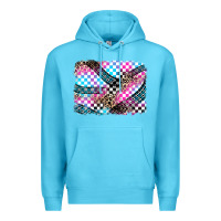 Ocean Blue race background Premium Hoodie - Zillion Design Studio