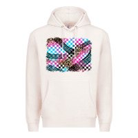 Pale Pink race background Premium Hoodie - Zillion Design Studio