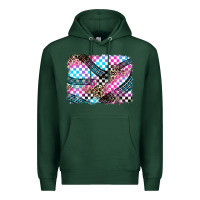 Sports Green race background Premium Hoodie - Zillion Design Studio