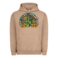 Pigment Burro western rainbow with cactus Urban Hoodie - RanaPortraitStore