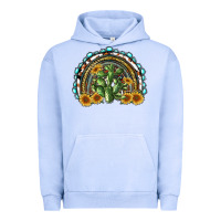 Pigment Grape Ice western rainbow with cactus Urban Hoodie - RanaPortraitStore