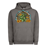 Pigment Tornado western rainbow with cactus Urban Hoodie - RanaPortraitStore