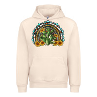 Sandshell western rainbow with cactus Urban Hoodie - RanaPortraitStore