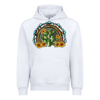 White western rainbow with cactus Urban Hoodie - RanaPortraitStore
