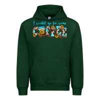 Forest Green i could go for some coffee Urban Hoodie - Zillion Design Studio