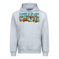 Heather Grey i could go for some coffee Urban Hoodie - Zillion Design Studio
