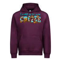 Mauve Wine i could go for some coffee Urban Hoodie - Zillion Design Studio