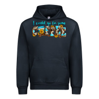 Navy i could go for some coffee Urban Hoodie - Zillion Design Studio