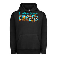 Pigment Black i could go for some coffee Urban Hoodie - Zillion Design Studio