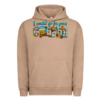 Pigment Burro i could go for some coffee Urban Hoodie - Zillion Design Studio
