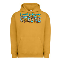 Pigment Peanut Butter i could go for some coffee Urban Hoodie - Zillion Design Studio