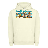 Pigment Pistachio i could go for some coffee Urban Hoodie - Zillion Design Studio