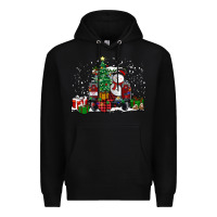 Black christmas truck Premium Hoodie - RanaPortraitStore