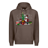 Coffee christmas truck Premium Hoodie - RanaPortraitStore