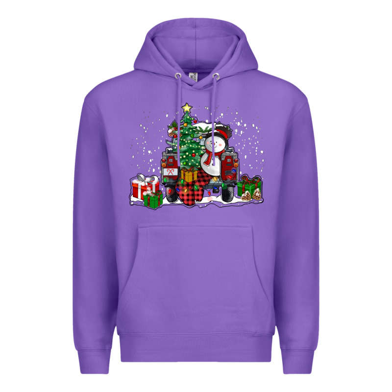 Christmas Truck Premium Hoodie by RanaPortraitStore | Teevron