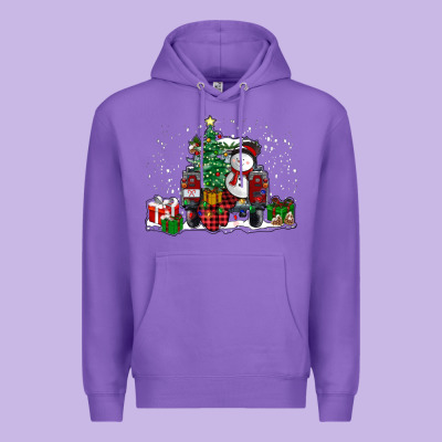 Christmas Truck Premium Hoodie Designed By Ranaportraitstore