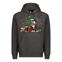 Smoke christmas truck Premium Hoodie - RanaPortraitStore