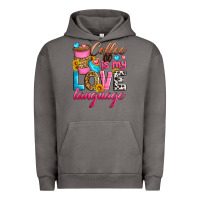 Pigment Tornado coffee is my love language Urban Hoodie - Zillion Design Studio