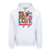 White coffee is my love language Urban Hoodie - Zillion Design Studio