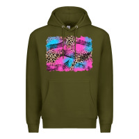 Army Green race background Premium Hoodie - Zillion Design Studio