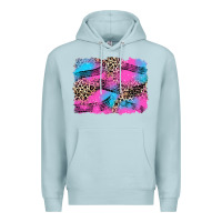 Blue Mist race background Premium Hoodie - Zillion Design Studio