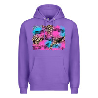 Purple race background Premium Hoodie - Zillion Design Studio