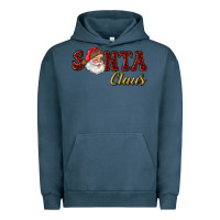 Pigment Midnight Navy santa claus Urban Hoodie - RanaPortraitStore