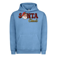 Pigment Pebble Blue santa claus Urban Hoodie - RanaPortraitStore