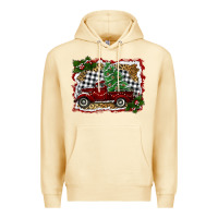 Pina Colada christmas truck with tree Premium Hoodie - RanaPortraitStore