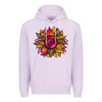 Lilac race  sunflower Premium Hoodie - Zillion Design Studio