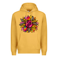 Mustard race  sunflower Premium Hoodie - Zillion Design Studio