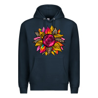 Navy race  sunflower Premium Hoodie - Zillion Design Studio