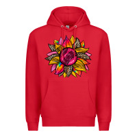 Red race  sunflower Premium Hoodie - Zillion Design Studio