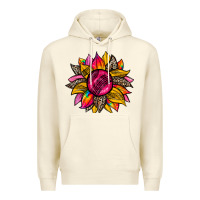 Sandshell race  sunflower Premium Hoodie - Zillion Design Studio