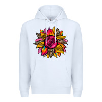 White race  sunflower Premium Hoodie - Zillion Design Studio