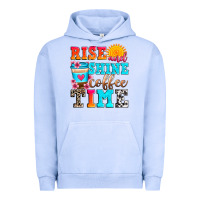 Pigment Grape Ice rise and shine coffee time Urban Hoodie - Zillion Design Studio