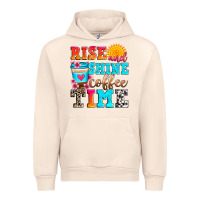 Sandshell rise and shine coffee time Urban Hoodie - Zillion Design Studio
