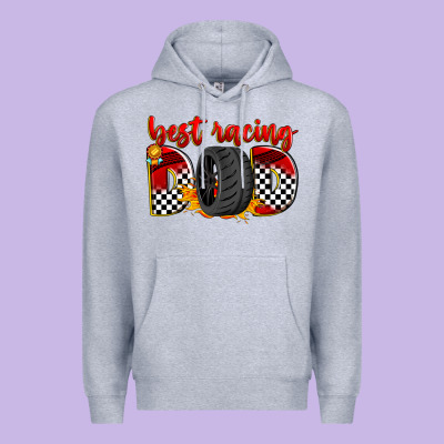 Best Racing Dad Premium Hoodie Designed By Zillion Design Studio