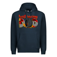 Navy best racing dad Premium Hoodie - Zillion Design Studio