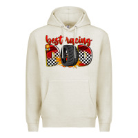 Oatmeal Heather best racing dad Premium Hoodie - Zillion Design Studio
