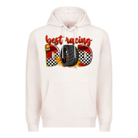 Pale Pink best racing dad Premium Hoodie - Zillion Design Studio