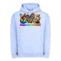 Pigment Grape Ice peace love  coffee Urban Hoodie - Zillion Design Studio