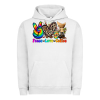 Pigment Lunar Rock peace love  coffee Urban Hoodie - Zillion Design Studio