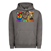 Pigment Tornado peace love  coffee Urban Hoodie - Zillion Design Studio